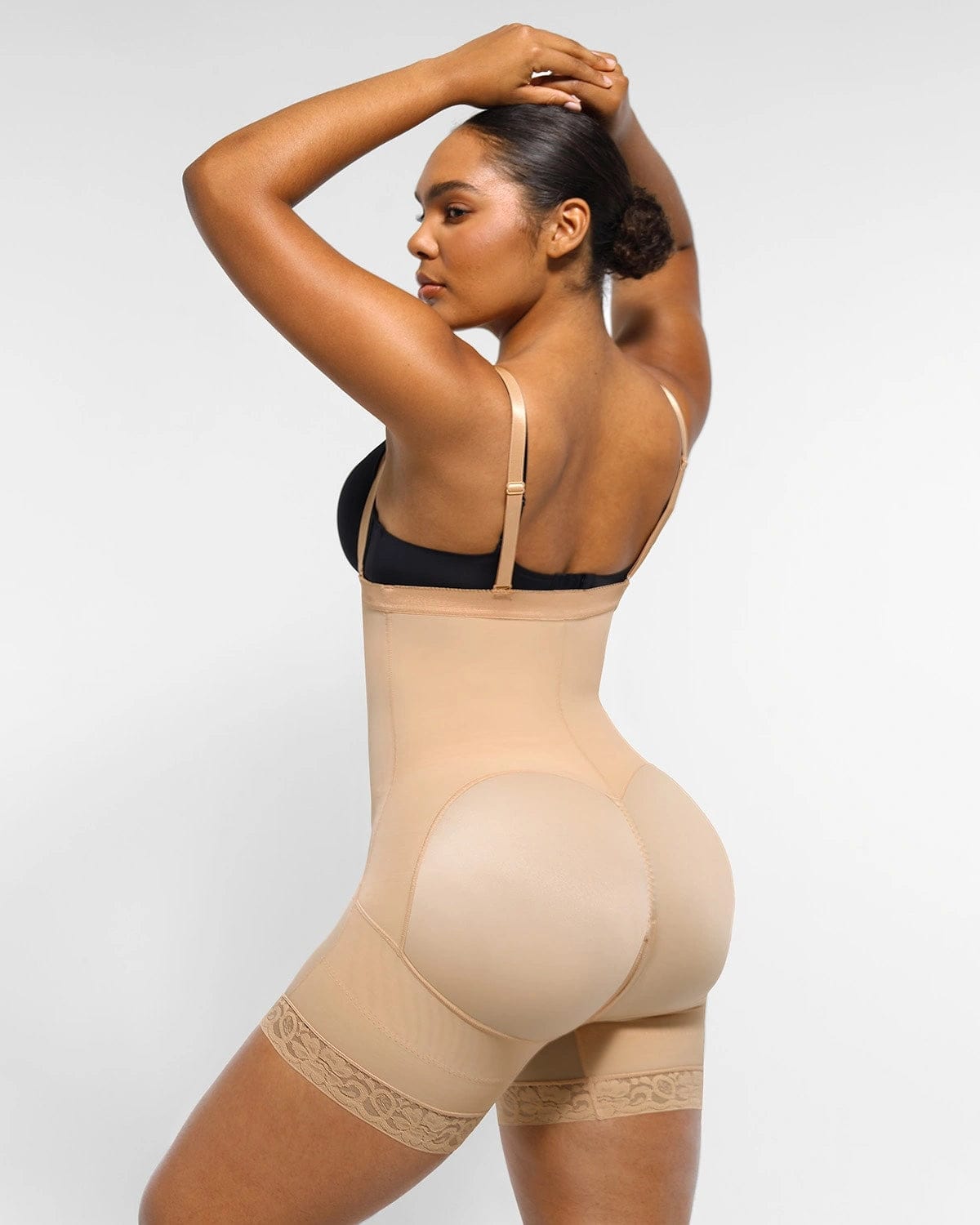 Modelador de body de compressão AirSlim® Firm Tummy com levantador de bumbum